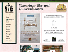Tablet Screenshot of kulturschmankerl.at